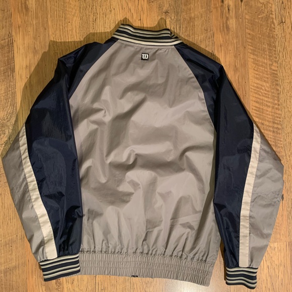 Wilson Men's Gray and Navy Jacket - Picture 2 of 3